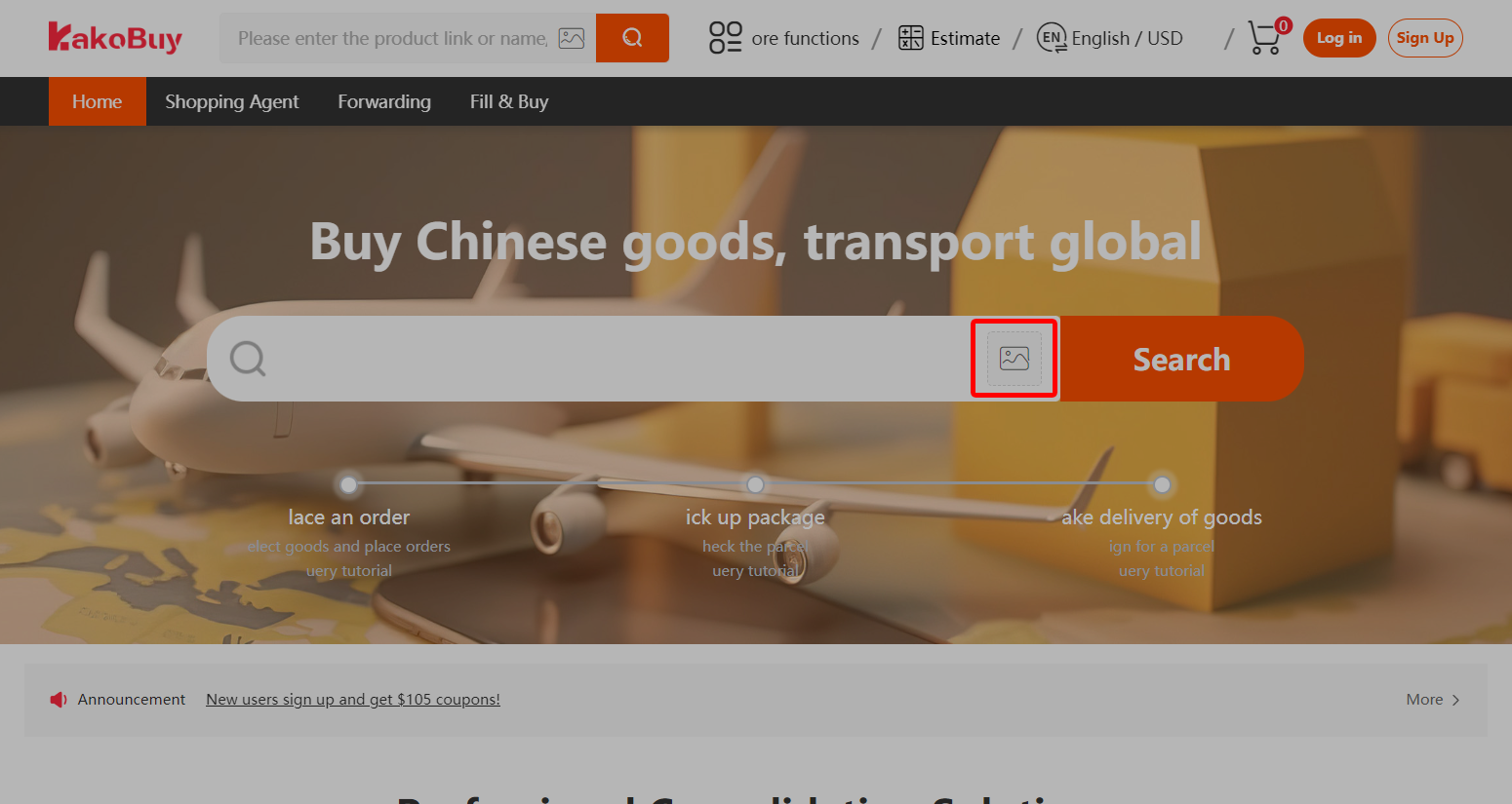 Official tutorial 02: Use the image-search button for a picture search.